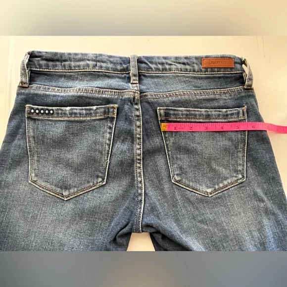 Blank NYC Women’s Dark Blue Straight Jeans - Picture 6 of 10